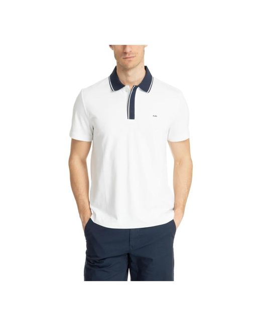 Michael Kors White Polo Shirts for men