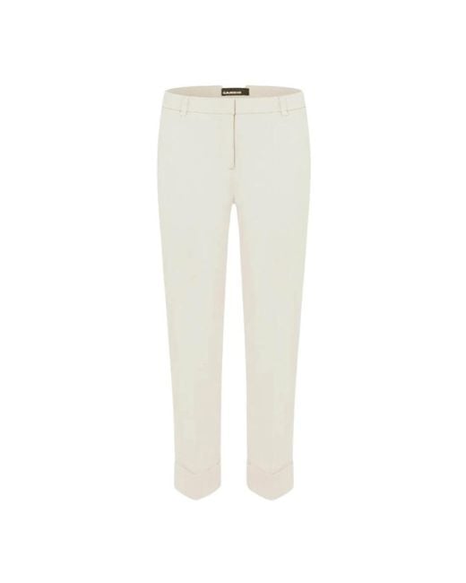 Cambio Natural Cropped Trousers