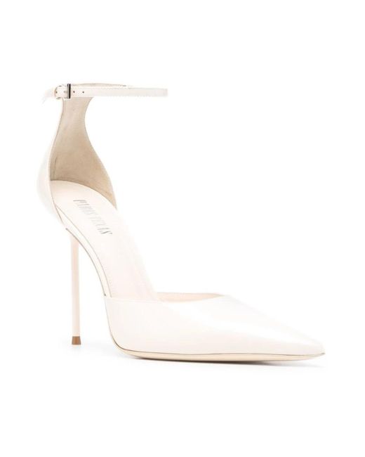 Paris Texas White Pumps