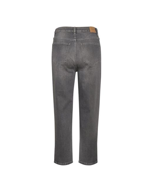 Part Two Gray Loose Fit Jeans