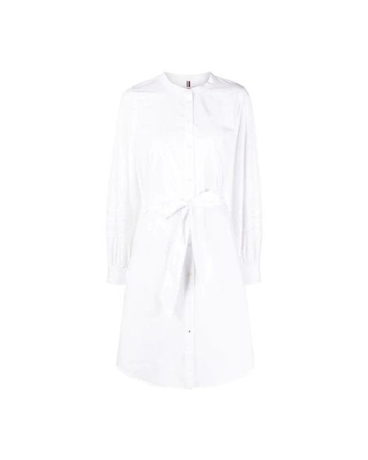 Tommy Hilfiger White Shirt Dresses
