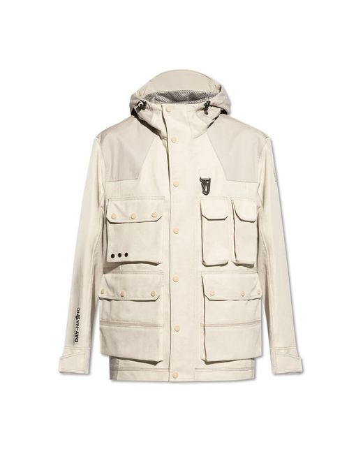 Moncler Jassen ,Polyester Grenoble Day-Namic in het Natural voor heren