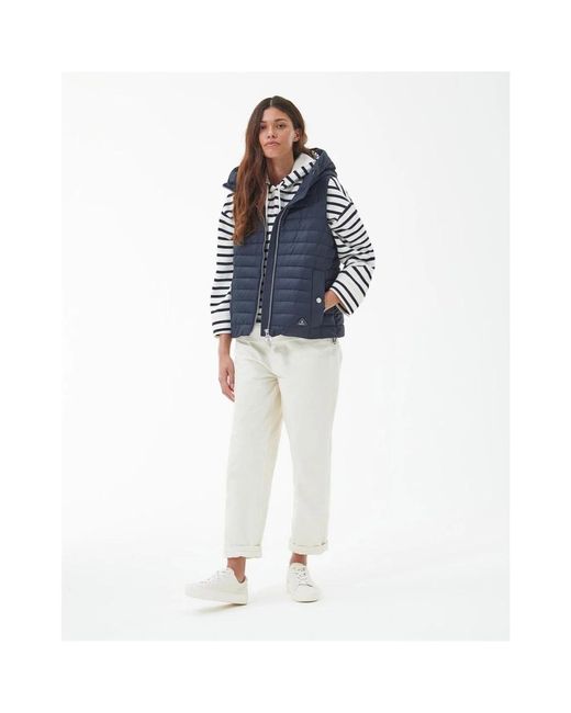 Barbour Gewatteerd Gilet Vest in het Blue