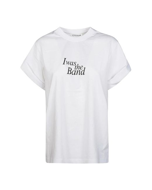 Tops > t-shirts Victoria Beckham en coloris White