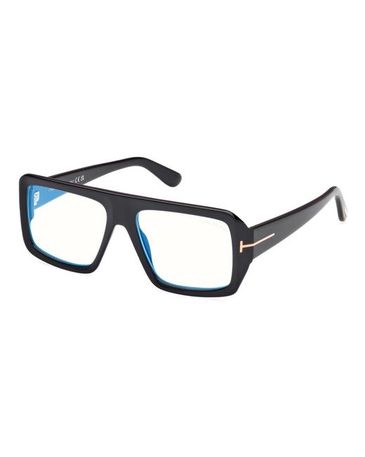 Montatura occhiali blue block di Tom Ford