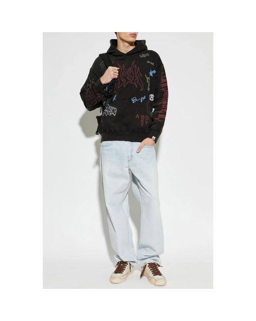 A Bathing Ape The Hoodie in het Black voor heren