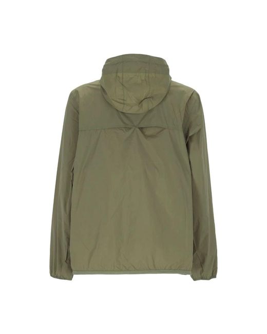 Light Jackets K-Way de hombre de color Green