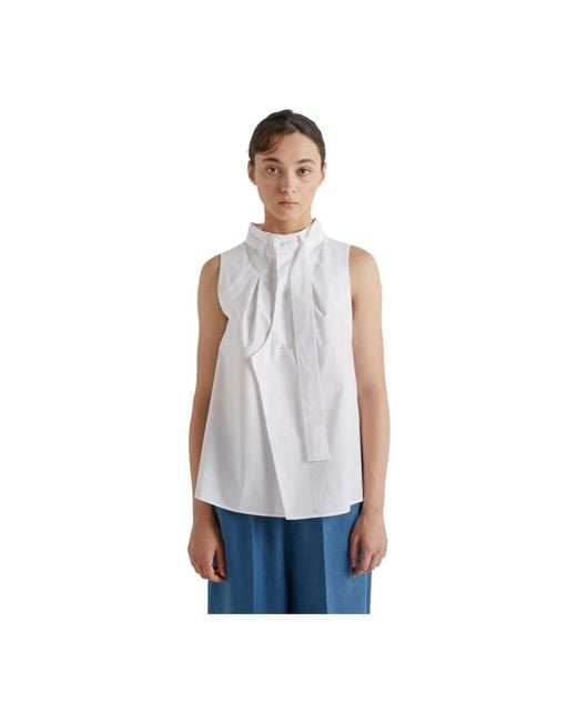 Blouses MEIMEIJ de color Blue