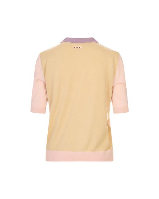 Marni Red Polo Shirts