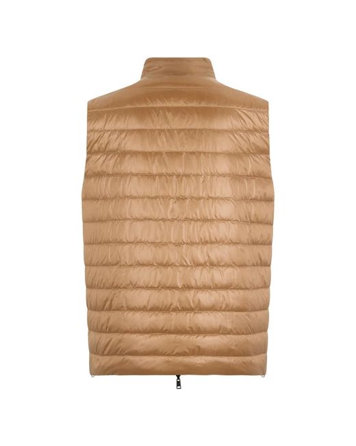 Vests di Herno in Brown da Uomo