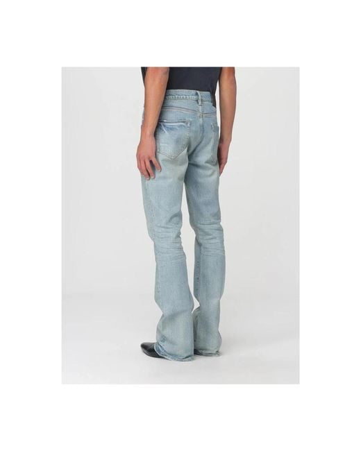 Purple Brand Blue Straight Jeans for men