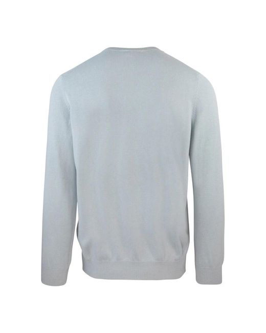 Paul & Shark Blue Round-Neck Knitwear for men