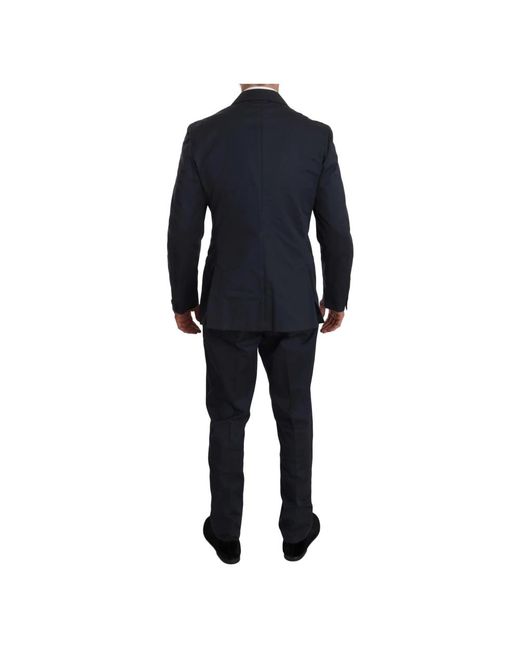 Romeo Gigli Blue Single Breasted Suits for men