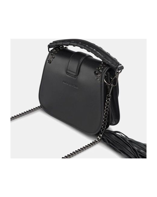 Alma En Pena. Black Strass-handtasche