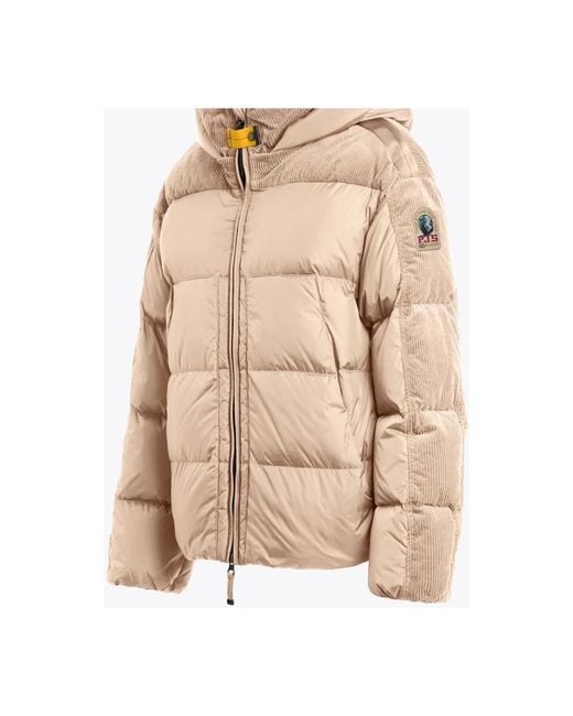 Down Jackets Parajumpers de color Natural