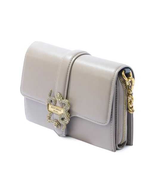 Just Cavalli Gray Cross Body Bags