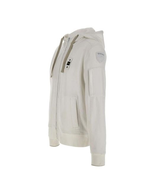 Blauer Gray Zip-Throughs for men