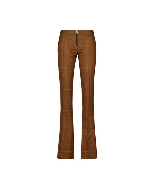 Stella McCartney Brown Slim-Fit Trousers