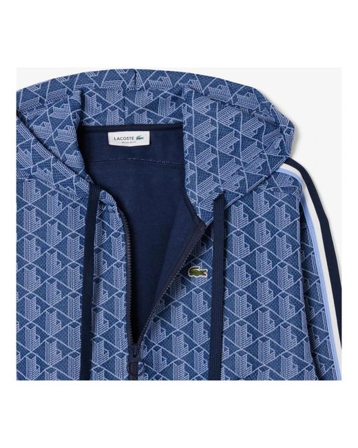 Lacoste Zip-Throughs in het Blue