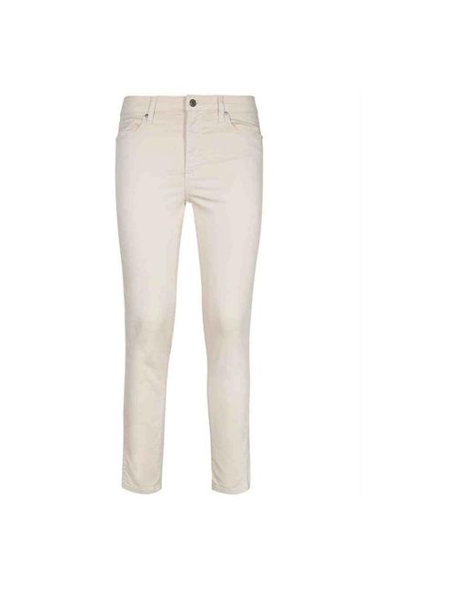 Jeans aura alla moda per donne di Armani Exchange in White