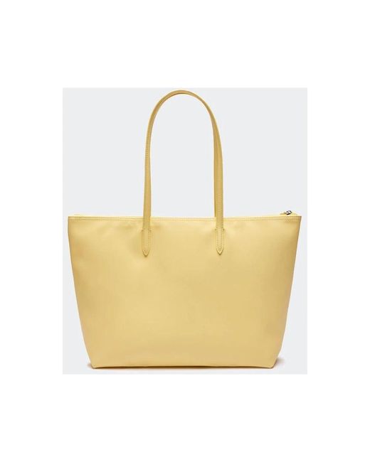 Lacoste Yellow Tote Bags