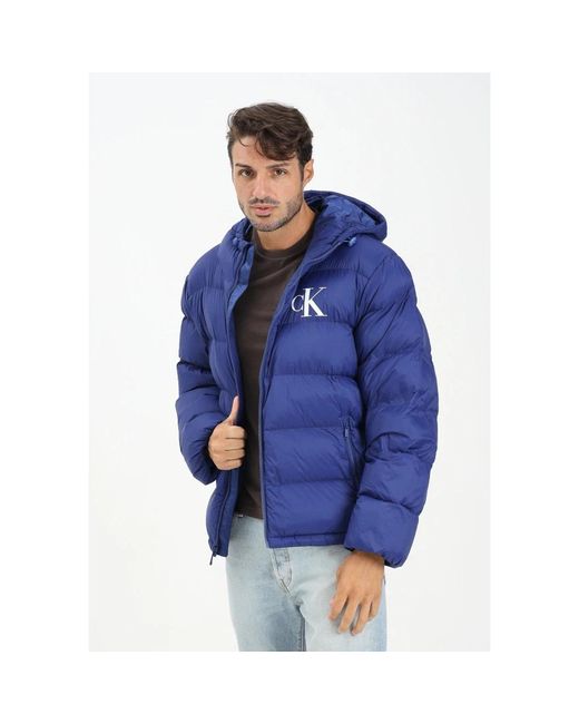 Calvin Klein Blue Winter Jackets for men