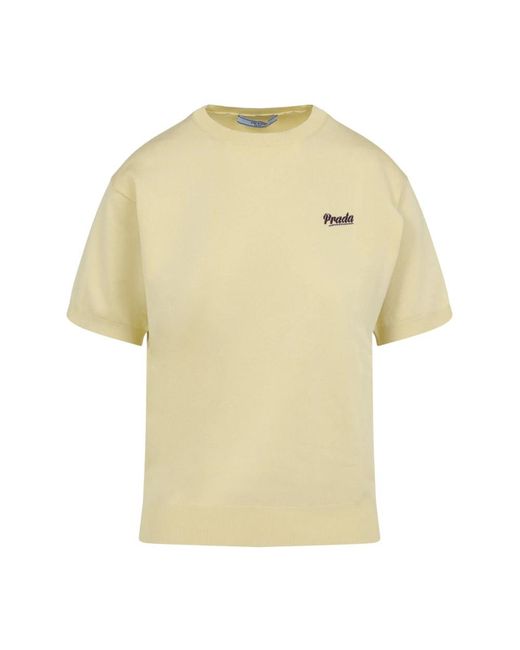Prada Yellow T-Shirts