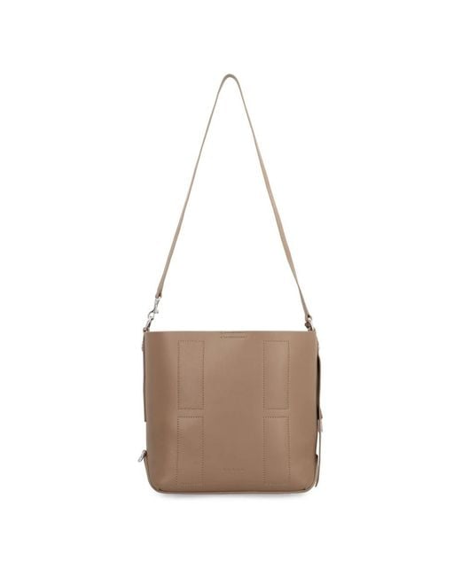 Hogan Brown Shoulder Bags