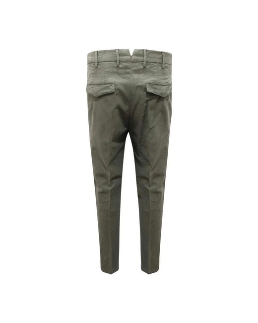 PT01 Green Slim-Fit Trousers for men