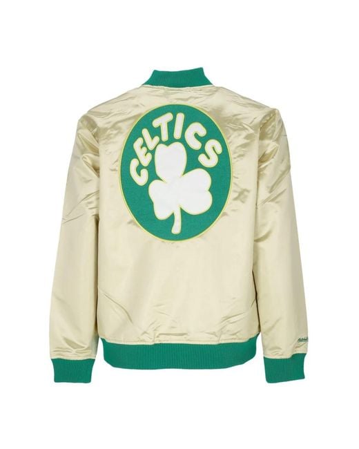 Mitchell & Ness Green Bomber Jackets for men