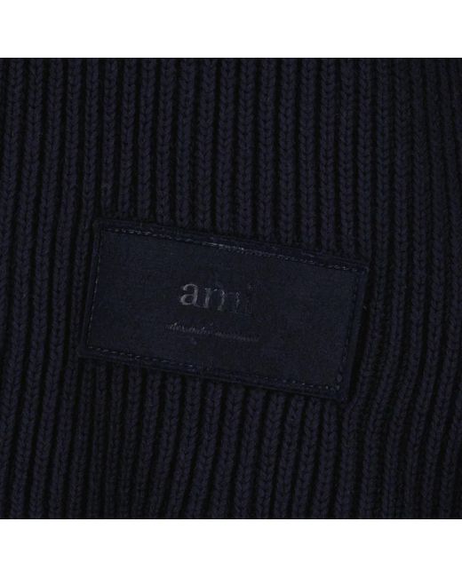 Knitwear > turtlenecks AMI en coloris Black