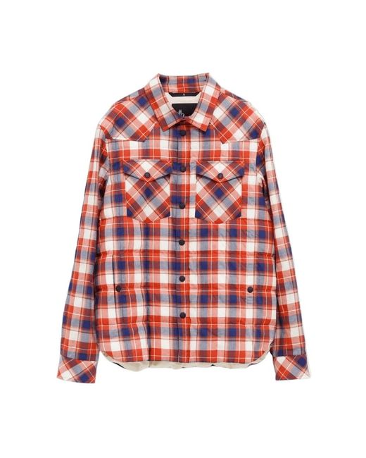 Moncler Red Casual Shirts for men