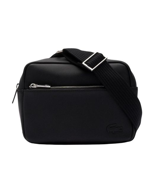 Lacoste Black Klassische umhängetasche nh4427hc