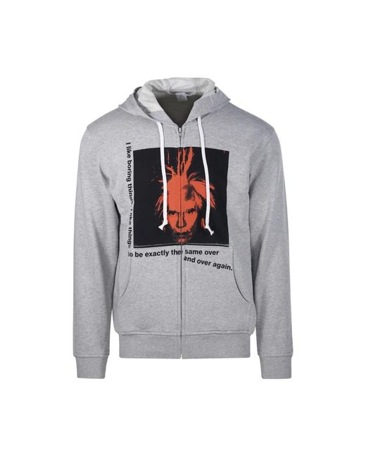 Comme des Garçons Graues Sweatshirt Top Für Männer in Gray für Herren