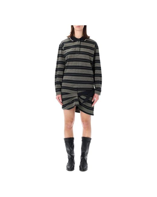 Isabel Marant Kleedjes ,Veelkleurig ,Katoen Isea Mini Dress in het Black