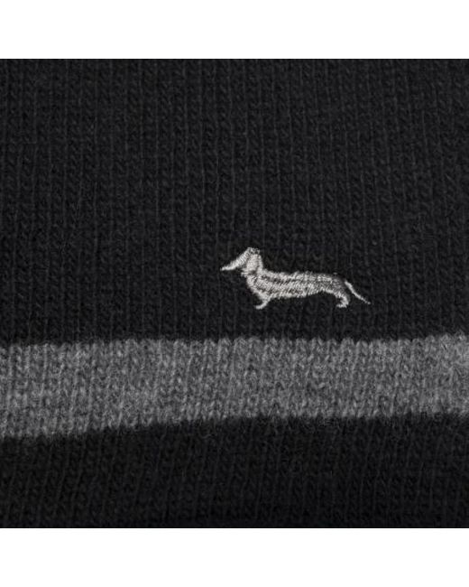 Harmont & Blaine Black Winter Scarves