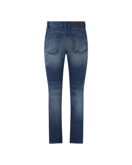 DIESEL Blue Skinny Jeans for men