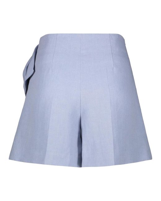 Chloé Blue Short Shorts