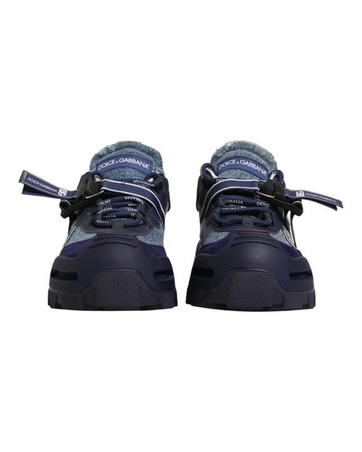 Dolce & Gabbana Blue Sneakers for men