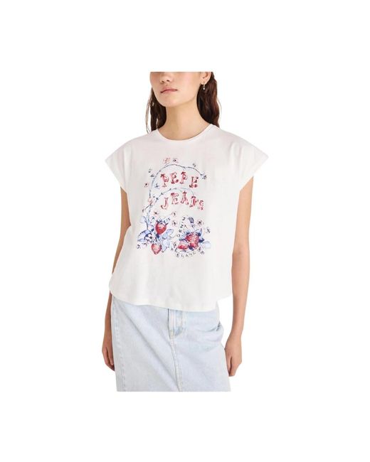 Pepe Jeans White T-Shirts