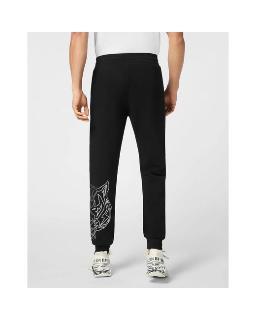 Philipp Plein Sweatpants in het Black voor heren
