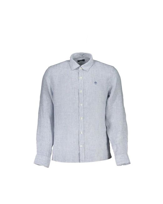 North Sails Blue Casual Shirts for men