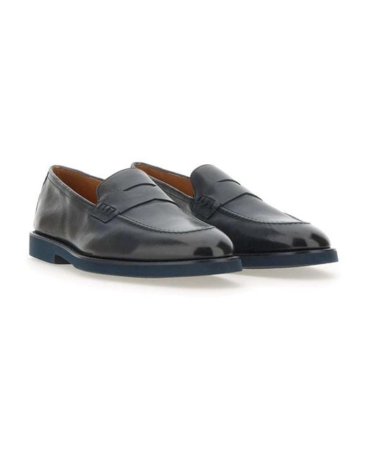 Doucal's Blue Loafers for men
