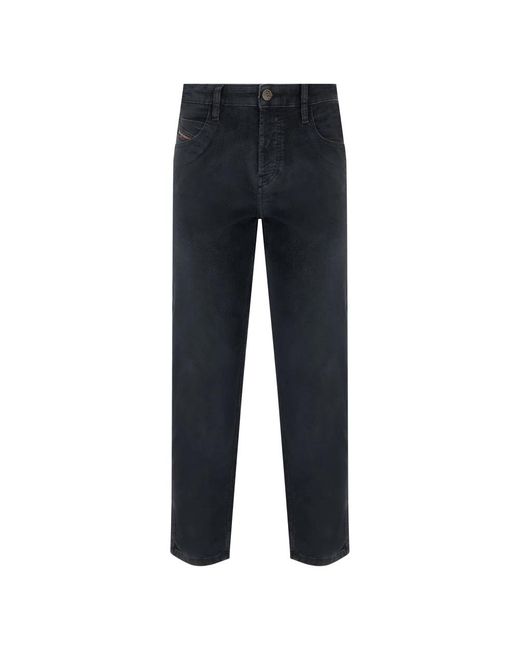 DIESEL Blue Straight Fit Jeans
