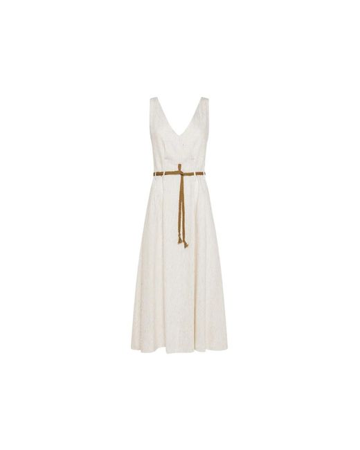 Seventy White Midi Dresses