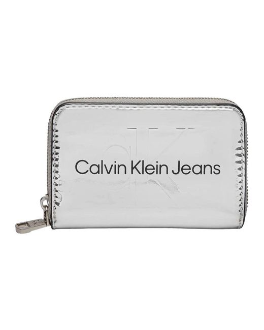 Calvin Klein Metallic Wallets & Cardholders