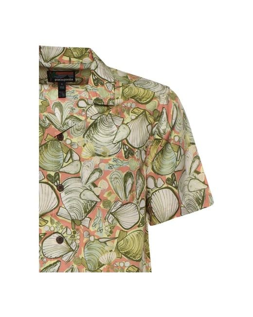 Patagonia Green Short Sleeve Shirts for men