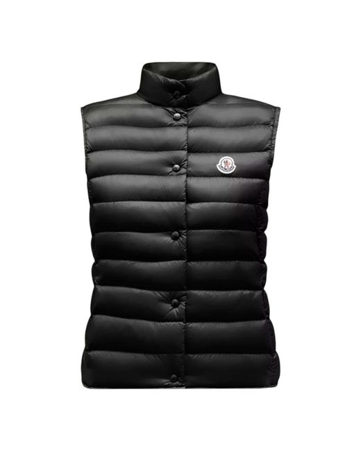 Moncler Black Waistcoats