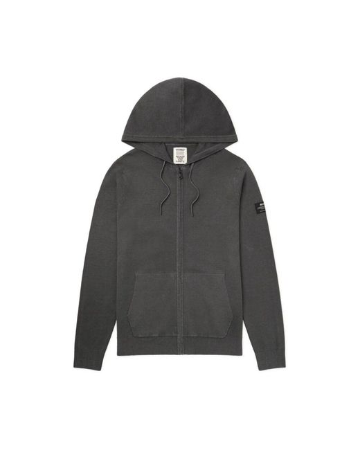 Ecoalf Bio-Baumwolle Leinen Kapuzenpullover in Gray für Herren