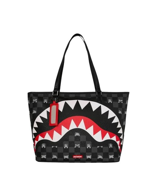 Sprayground Black Tote Bags